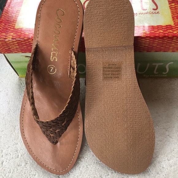 NEW Coconuts by Matisse flat slides - Picture 5 of 6